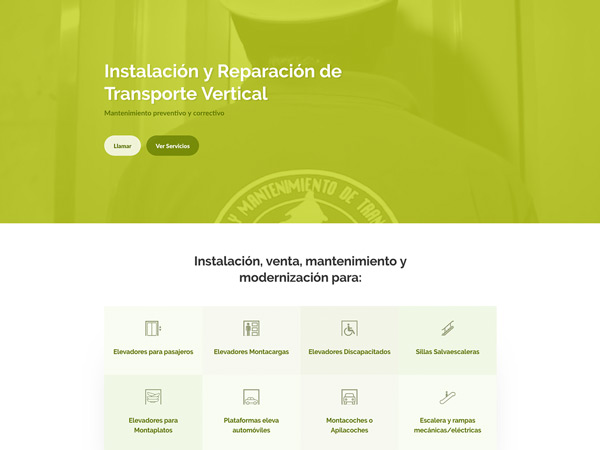Elevadores EMTV Sitio Web